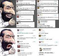 beard clothes color grey_background hat jews judaism kike meta:not_oc nas:happy_jewish nas:merchant oy_vey shocked smile text twitter white_background yellow_teeth // 974x928 // 204.9KB