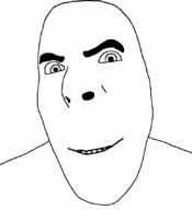 smile smug soyjak variant:cobson // 775x849 // 15.3KB