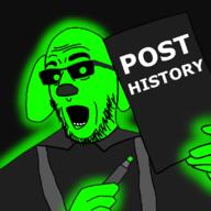 glasses glowing janny open_mouth soyjak stubble trend:glowie variant:comicjak // 794x794 // 172.8KB