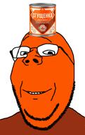 cyrillic_text food glasses looking_at_you orange_skin smile text variant:gapejak // 477x760 // 133.4KB