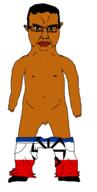 angry brown_skin closed_mouth clothes ear full_body glasses hair naked nsfw penis slavic small_penis soyjak subvariant:chudjak_front subvariant:obsessedchud variant:chudjak // 956x1900 // 50.8KB