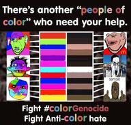 airpods amerimutt angry baby black_sclera black_skin bloodshot_eyes brown_skin closed_mouth colorful crying deformed distorted ear glasses gun hair hand holding_object mcdonalds merge multiple_soyjaks open_mouth pacifier people_of_color pun soyjak stubble subvariant:cobusion subvariant:grinlook_poggers subvariant:impish_amerimutt subvariant:jacobson subvariant:wholesome_soyjak variant:a24_slowburn_soyjak variant:bernd variant:chudjak variant:cobson variant:gapejak variant:impish_soyak_ears variant:markiplier_soyjak // 797x761 // 92.1KB