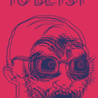 animated corpse_paint distorted ear glasses glitch heavens_to_betsy open_mouth red scared soyjak stubble subvariant:doctos tongue variant:soyak // 331x524 // 2.6MB