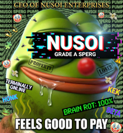 ai_but_not_completely_ai_doe amphibian brainrot censor censorslop closed_mouth drool english_text findom frog kek meta:ai_generated nas:pepe nusoi pepe pepe_the_frog smile tattoo text // 925x1000 // 2.2MB