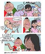 angry baby bleached brown_skin child closed_mouth clothes comic crying cuck doctor fat female flag flag:mexico glove hair lips mexico meximutt mother multiple_people nintendo nintendo_switch obese open_mouth satoko_houjou(namefag) soyjak speech_bubble sweating teeth tongue variant:meximutt video_game white_skin worried yellow_hair yellow_sclera // 1080x1303 // 1.0MB