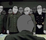 disgusted military_uniform variant:chudjak variant:gapejak variant:markiplier_soyjak variant:nojak // 736x638 // 549.0KB