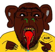 Alliance_for_the_Union_of_Romanians big_ears black_sclera blood booger cotton drool long_nails mucus nails romania romanian_politics saliva snake_tongue subvariant:roachmanian sweating unibrow variant:bernd yellow_teeth // 1200x1125 // 75.6KB