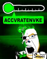 accurate artist:sneedborea blond blood blue_eyes fire hair hand holding_object holding_sign nuclear nuclear_explosion open_mouth snopes teeth text thermometer trend:aryan truth_nuke trvthnvke variant:cobson yellow_hair // 1174x1474 // 860.7KB