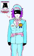 BRIMMIEST_COMMENTS_SECTION☣️☣️☣️_DO_NOT_ENTER☣️☣️☣️ big_brother big_xister military_uniform poster tranime_girl tranny trans transgender_flag troon uniform variant:bernd // 1525x2458 // 275.0KB