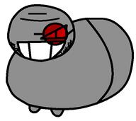 9a0c bald edward_(fundamental_paper_education) eye fpe fundamental_paper_education glasses grey_skin meta:namefags red_glasses smile stubble teeth variant:edwardjak white_background // 514x458 // 9.8KB