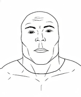bald buff closed_mouth clothes eyebrows looking_at_you muscles muscular_male neck no_stubble soyjak subvariant:terrence variant:alicia // 928x1120 // 182.8KB