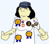 asian_american award bisexual china female flag:bisexual_pride_flag gook non-binary pins reddit starry stop_aapi_hate stopasianhate subhuman subvariant:female_cobson subvariant:gapejak_female teeth variant:gapejak variant:shirtjak w will_never_be_white_award yellow_skin yin_yang // 857x774 // 71.8KB