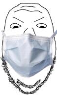 angry facemask mask soyjak stubble variant:unknown // 549x910 // 107.8KB