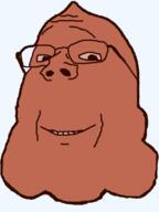 closed_mouth emoticon glasses poop series:soymoji smile soyjak subvariant:wholesome_soyjak variant:gapejak 💩 // 600x800 // 11.1KB