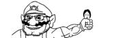ack chin clothes dead glasses hair hat looking_at_you murder mustache stubble variant:unknown variant:wahjak wario // 4048x1176 // 47.8KB