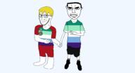 chud gay gay_flag holding_hand medal nate nate_higgers natejak subvariant:soyak_(smug) that_one_fucking_picture_of_nate_being_a_smug_little_bastard variant:chudjak // 2343x1268 // 144.5KB