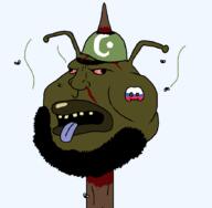 artist:imperator beard blood bloodshot_eyes bug chechenigger chechenroach cockroach crescent dead discord flag:russia flies hamas_2(namefag) hamas_2_is_a_obese_mutt_shitskin hamas_2_will_never_come_back_to_the_sharty impaled nosebleed pike rotting spade ssh-40 stink_lines stinky teeth tongue variant:meximutt yellow_teeth // 888x868 // 15.1KB