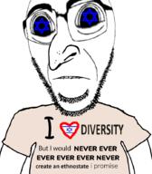 distorted diversity ethnostate flag:israel i_heart i_heart_nigger i_would_never israel jewish_nose judaism kike star_of_david subvariant:hornyson variant:cobson // 787x900 // 284.2KB