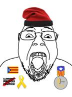 award catalonia europe gape leftist separatism socialism soyjak spain variant:bernd // 717x953 // 204.3KB