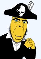 blue_eyes feather glasses pirate redolaterandfixhat roblox skull smile variant:cobson yellow zeppelin_wars // 1047x1500 // 40.3KB