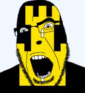 angry building castle county finnmark flag flag:finnmark glasses hair looking_to_the_left norway open_mouth soyjak stubble teeth thick_eyebrows transparent_background variant:cobson // 721x789 // 18.9KB