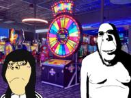 2soyjaks biting_lip closed_mouth clothes creepy dave_and_busters evil fishtank_live frown glasses hair josie_(fishtank) million_dollar_extreme native_american ominous soyjak stubble subvariant:gapejak_female subvariant:hornyson variant:cobson variant:gapejak // 2016x1505 // 4.0MB