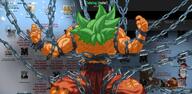 betrayal betrayed dragon_ball froot goku green_hair lock nate orange_skin sad variant:cobson variant:impish_soyak_ears // 1080x526 // 775.7KB