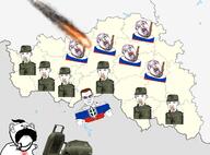 ack angry beard belgorod blood bloodshot_eyes clenched_teeth clothes crying ear flag gun hair hanging himars hohol map military mustache nosebleed red_eyes rope russia russian_volunteer_corps russo_ukrainian_war smile subvariant:muscular_chud teeth tongue ukraine variant:bernd variant:chudjak variant:impish_soyak_ears variant:kuzjak weapon white_skin yellow_teeth zionist // 1600x1180 // 632.4KB