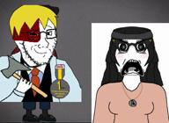 2soyjaks american_psycho award axe beanie blood closed_mouth clothes glasses hair necktie open_mouth patrick_bateman soyjak soyjak_party stubble suit suit_and_tie text that_one_fucking_picture_of_nate_being_a_smug_little_bastard the_avengers variant:soyak variant:soytan // 600x438, 25.8s // 691.0KB