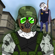 ack adrian_shephard armor barney_calhoun black_mesa blue_shift buff camouflage gas_mask green half-life hanging helmet id_card military military_uniform opposing_force security security_guard strap subvariant:muscular_chud variant:bernd variant:chudjak // 1280x1280 // 606.8KB