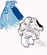 animal bear crying glasses open_mouth soyjak stubble variant:unknown // 438x513 // 104.2KB