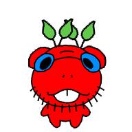 beard broot broot_(user) ear full_body glasses leaf red_skin stubble teeth variant:uglyfuckingthing // 1000x1000 // 10.4KB