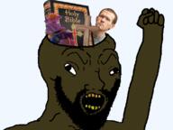 arab_christian brain_damage brainless brenton_tarrant brown_skin diarrheaskin furry green_skinopen_mouth muhammad pedophile shitskin soyjak tcd variant:soyak yellow_teeth zoophile // 800x600 // 158.8KB