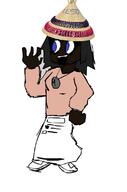 anti_soytan avengers beanie black_skin blue_eyes blushing brown_shirt cute cute_girl girl glasses lesotho mokorotlo nintendo nintendo_switch soy soylent soylent_(cacao) variant:soytan video_game woman // 524x793 // 93.0KB