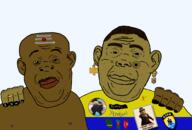 2soyjaks azerbaijan azov_battalion bbc black_skin brown_eyes brown_skin caucasus chechenigger chechnya cheems christianity earring eastern_orthodox flag:azerbaijan flag:chechnya flag:transgender_pride_flag flag:turkiye flag:ukraine hair hand hindu hinduism india indian laser_pig lgbt mongol mustache nafo nose orthodox orthodox_cross pagan pajeet patch patches pig ring shitskin sonnenrad subvariant:vlad text transgender_flag turkiye ukraine ukranian_flag variant:alicia yellow_skin // 2000x1350 // 414.2KB