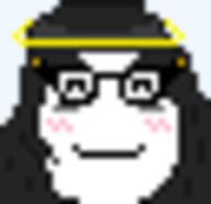 angel female glasses hair halo tanmoji variant:soytan // 32x31 // 680