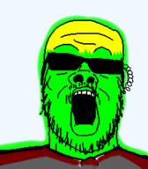 clothes glasses glowing nate necktie stubble suit sunglasses transparent_background trend:glowie variant:a24_slowburn_soyjak // 454x520 // 65.2KB