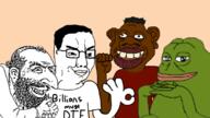 black chud frog glasses groyper happy_merchant judaism kike me_and_the_boys millions_must_die nigger pepe smug tyrone variant:chudjak // 1095x616 // 394.9KB