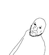 eyebrows facial_mark half_body no_glasses pedophile smug stubble tranny transparent_background variant:unknown // 569x634 // 9.0KB