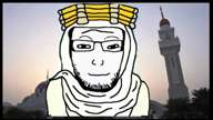 agal glasses keffiyeh lawrence_of_arabia smirk soyjak stubble subvariant:lawrence variant:markiplier_soyjak video // 472x266, 21s // 568.9KB