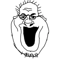 gabagool glasses jersey open_mouth tony_soprano variant:gabagool // 2000x2000 // 406.4KB