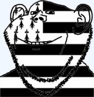 brittany ear flag flag:brittany france impish smile soyjak stubble teeth transparent_background variant:impish_soyak_ears // 469x487 // 917.5KB