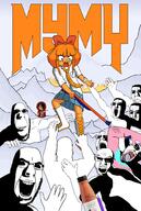 ack blue_eyes bowtie collared_shirt doom eyelashes fire full_body glasses maya_(ongezellig) mountains mymy_(ongezellig) nose ongezellig open_mouth orange_hair orange_skin pointing rape shadow sky soy soylent soylent_bottle stubble subvariant:hornyson subvariant:suspicious_chudjak sweater teeth text tongue tranny variant:bernd variant:chudjak variant:cobson variant:gapejak // 3275x4861 // 1.2MB