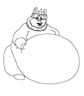 ear fat glasses inflation_fetish meta:leaky meta:not_oc my_little_pony smile stubble tooth unicorn variant:fatpony variant:unknown variant:vlodson // 1166x1330 // 29.4KB