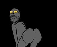 glasses music nigger soot soyjak_party stubble stupid_nigger twerk // 570x480, 16.5s // 636.7KB