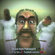 artist:gemmy_nutz beard brown_skin embarrassing ext=mp4 flag:pakistan flag:turkiye funny glasses meta:leaky stubble variant:cobson variant:markiplier_soyjak variant:meximutt white_shirt // 720x720, 9.3s // 862.8KB