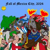 2024 ack armor aztec aztecchicano(namefag) brap brapnuke brazil building chudnater2(namefag) classical_art_parody closed_mouth coca_cola countrywar cuba cuba_vs_mexico desert dyed_hair fart ferdinanddist(namefag) flag flag:cuba flag:mexico flag:texas flag:transgender_pride_flag flag:united_farm_workers flame hair hispanidadconquistador(namefag) holding_object horse horseback_riding meta:tagme mexichud_(user) mexico mexico_city open_mouth rope satoko_houjou(namefag) sky soyjak squirreljak tank_top texas texas_vs_mexico toonsoy_(namefag) trend:squirreljakking united_farm_workers variant:chudjak variant:gapejak variant:meximutt // 1400x1401 // 336.6KB