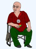 bald chair nazism sitting sproke unhappy variant:chudjak // 645x870 // 58.1KB