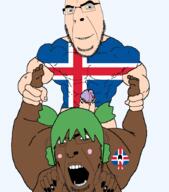 2soyjaks 4chan flag:iceland iceland meta:pornographic_content penis pol_(soyjak_party) rape spade subvariant:spadeson variant:cobson // 788x893 // 172.5KB