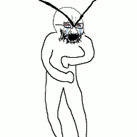 angry animated bloodshot_eyes crying dance full_body glasses large_eyebrows open_mouth stubble variant:cryboy_soyjak // 579x767 // 376.7KB